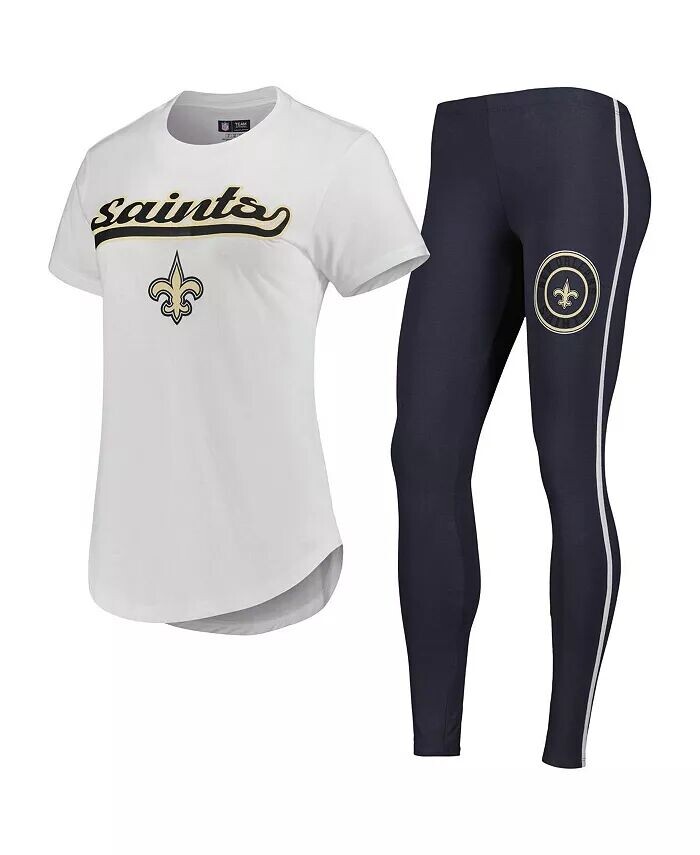 Женский комплект из футболки и леггинсов для сна New Orleans Saints Sonata белого, темно-серого цвета Concepts Sport, белый
Женский комплект из футболки и леггинсов для сна New Orleans Saints Sonata белого, темно-серого цвета Concepts Sport, белый