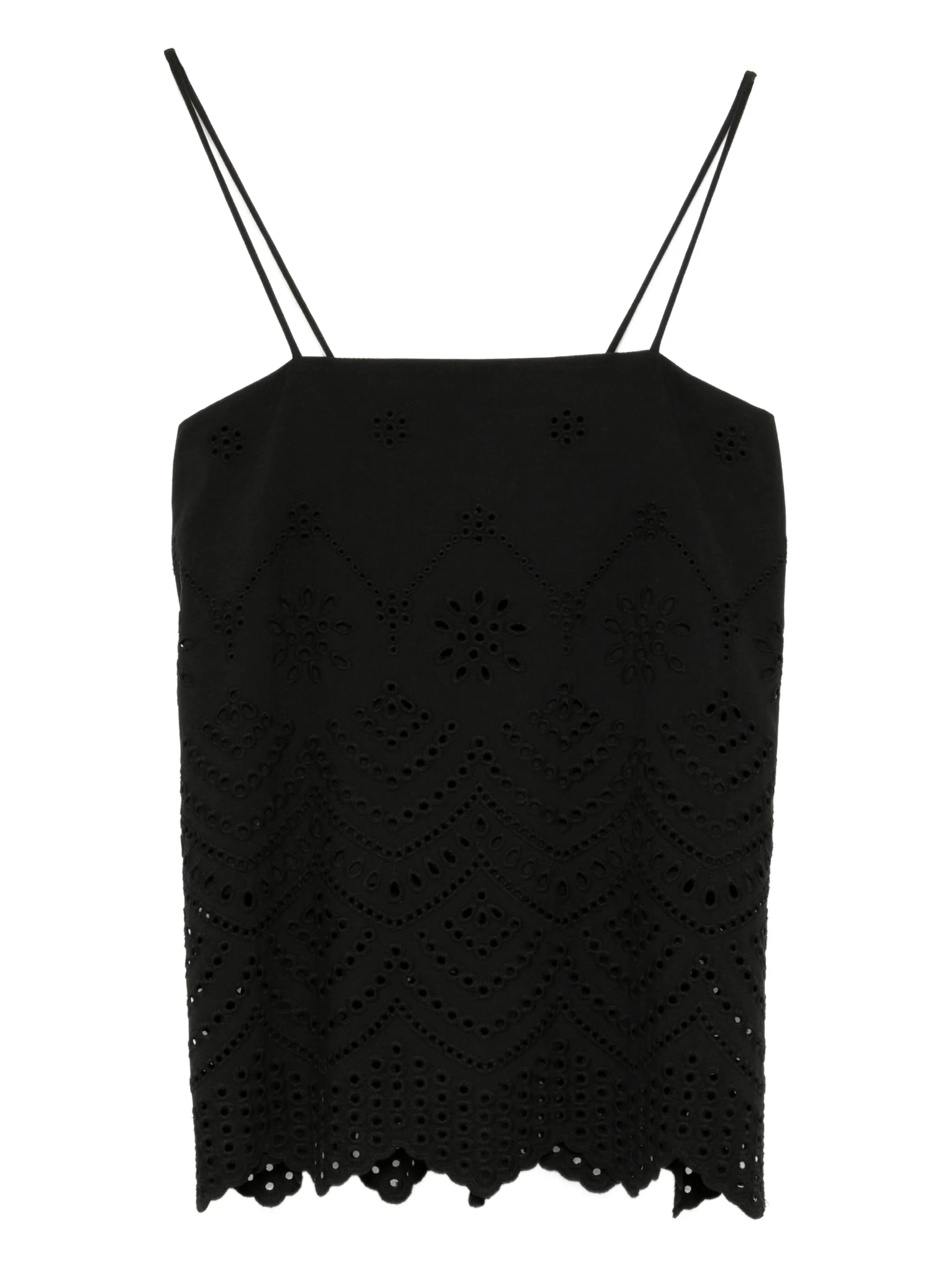 Топ Eyelet без рукавов Bambah, черный
Топ Eyelet без рукавов Bambah, черный