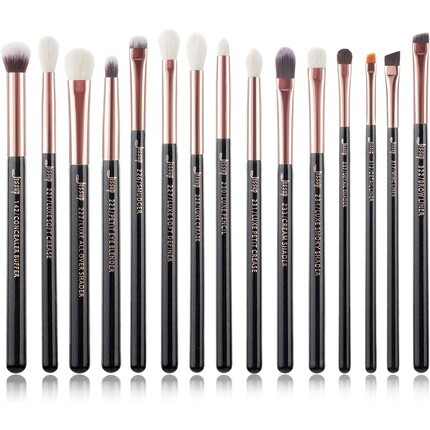 Jessup Профессиональный набор кистей для макияжа глаз 15 шт., кисть для растушевки теней, консилера, подводки для бровей, теней с маркировкой Black Rose Gold T157 Rose Gold Pearl Black
Jessup Профессиональный набор кистей для макияжа глаз 15 шт., кисть для растушевки теней, консилера, подводки для бровей, теней с маркировкой Black Rose Gold T157 Rose Gold Pearl Black