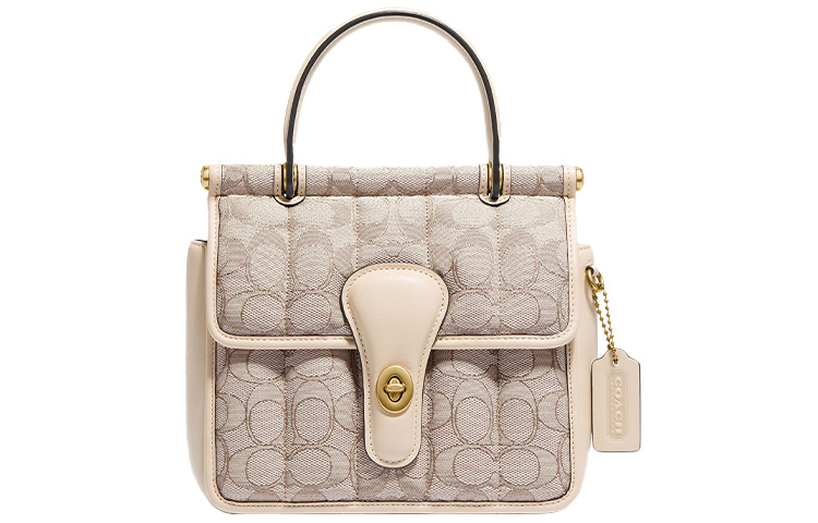 COACH Тканевый контроллер сумка через плечо маленький размер женский молочный чай бежевый
COACH Тканевый контроллер сумка через плечо маленький размер женский молочный чай бежевый