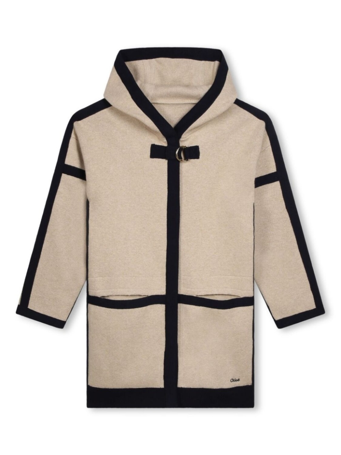 Chloé Kids пальто с капюшоном, нейтральный цвет
Chloé Kids пальто с капюшоном, нейтральный цвет