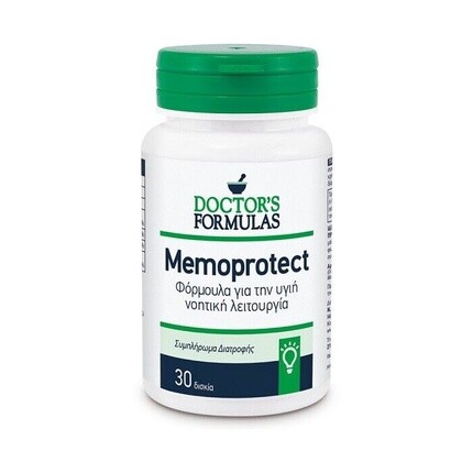 Memoprotect для здоровой когнитивной функции 30 таблеток, Doctor'S Formulas
Memoprotect для здоровой когнитивной функции 30 таблеток, Doctor'S Formulas