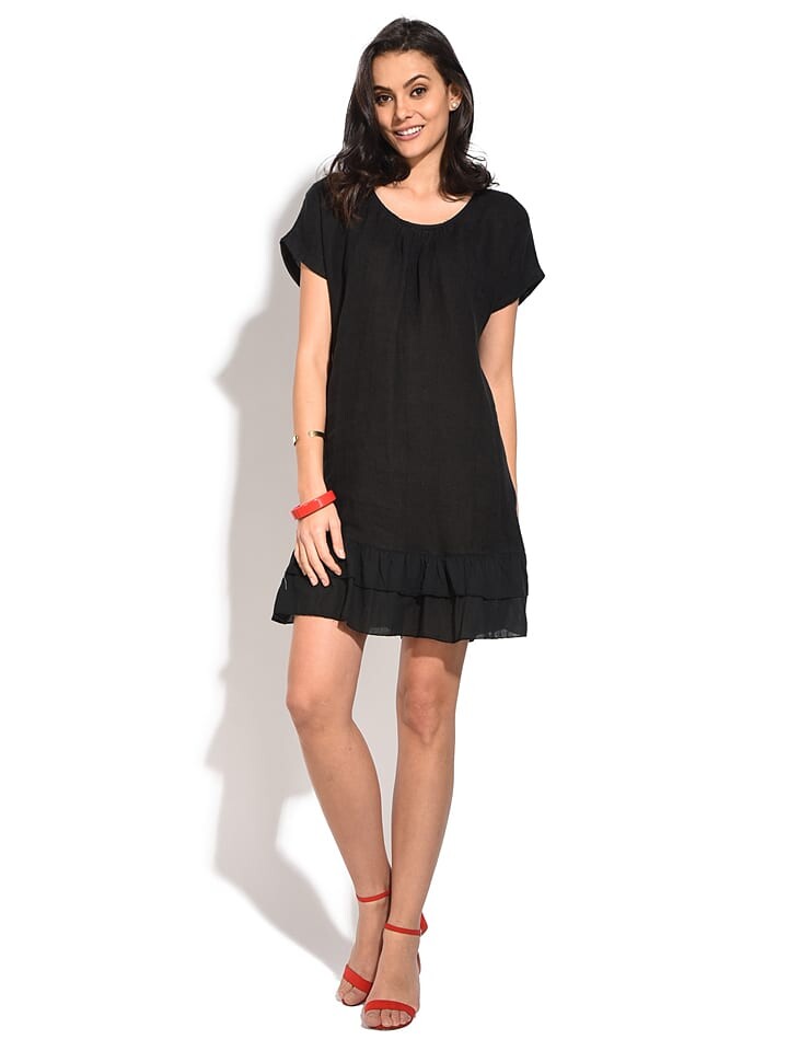 Короткое платье Le Jardin du Lin Leinen, черный
Короткое платье Le Jardin du Lin Leinen, черный