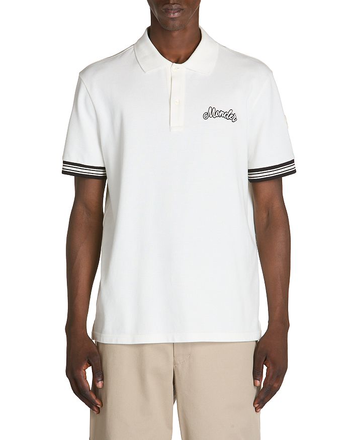 Хлопковая поло с вышитым логотипом Moncler, белый
Хлопковая поло с вышитым логотипом Moncler, белый