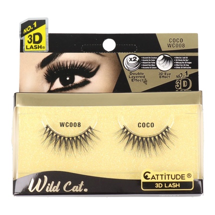 Wild Cat Lash Coco - накладные ресницы Ebin New York
Wild Cat Lash Coco - накладные ресницы Ebin New York