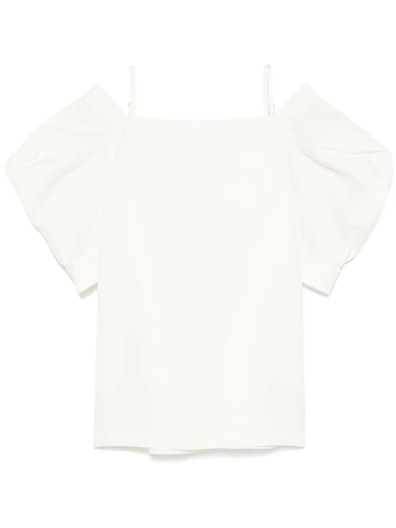 Sacai мини-платье с открытыми плечами, белый
Sacai мини-платье с открытыми плечами, белый