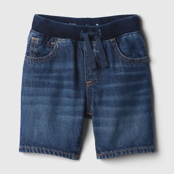 Джинсовые шорты-бермуды с завязками на шнурке Gap, синий
Джинсовые шорты-бермуды с завязками на шнурке Gap, синий