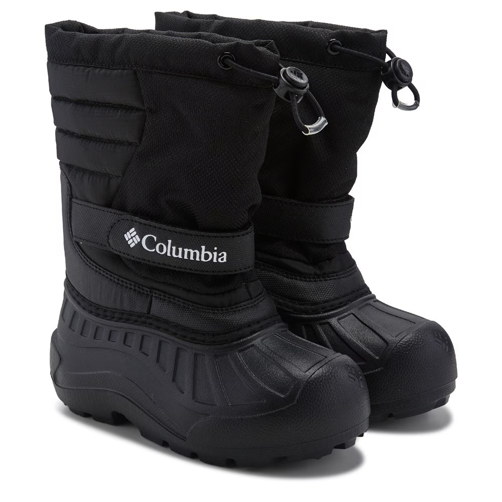 Водонепроницаемые ботинки Powderbug Snowlite для маленьких/больших детей Columbia, черный 
Водонепроницаемые ботинки Powderbug Snowlite для маленьких/больших детей Columbia, черный