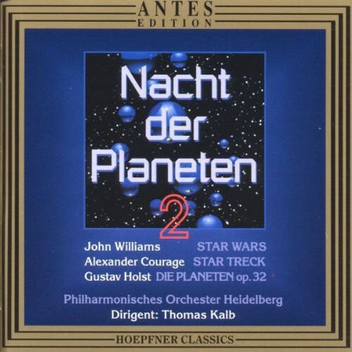 CD диск Williams / Kalb / Heidelberg Phil Orch: Night of the Planet 2
CD диск Williams / Kalb / Heidelberg Phil Orch: Night of the Planet 2
