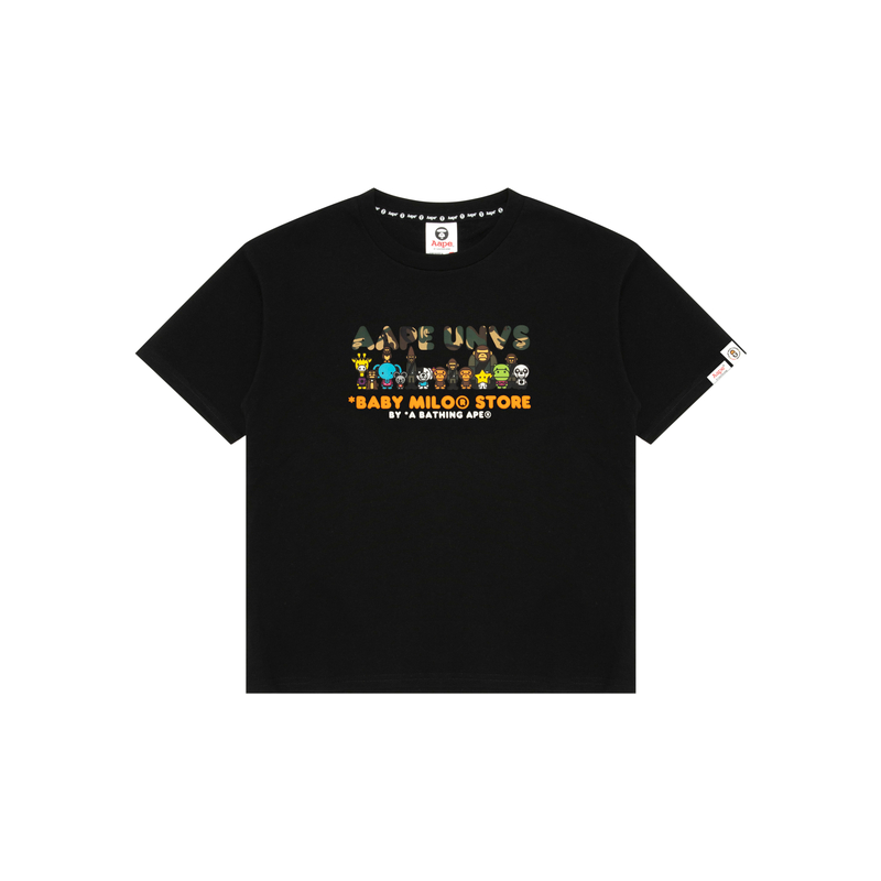 Футболка Baby Milo Store by A Bathing APE для детей 3-7 лет Aape, черный
Футболка Baby Milo Store by A Bathing APE для детей 3-7 лет Aape, черный