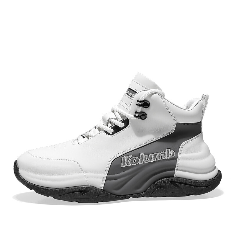 Кроссовки мужские Lifestyle Shoes Men High-Top Gray Kolumb 
Кроссовки мужские Lifestyle Shoes Men High-Top Gray Kolumb