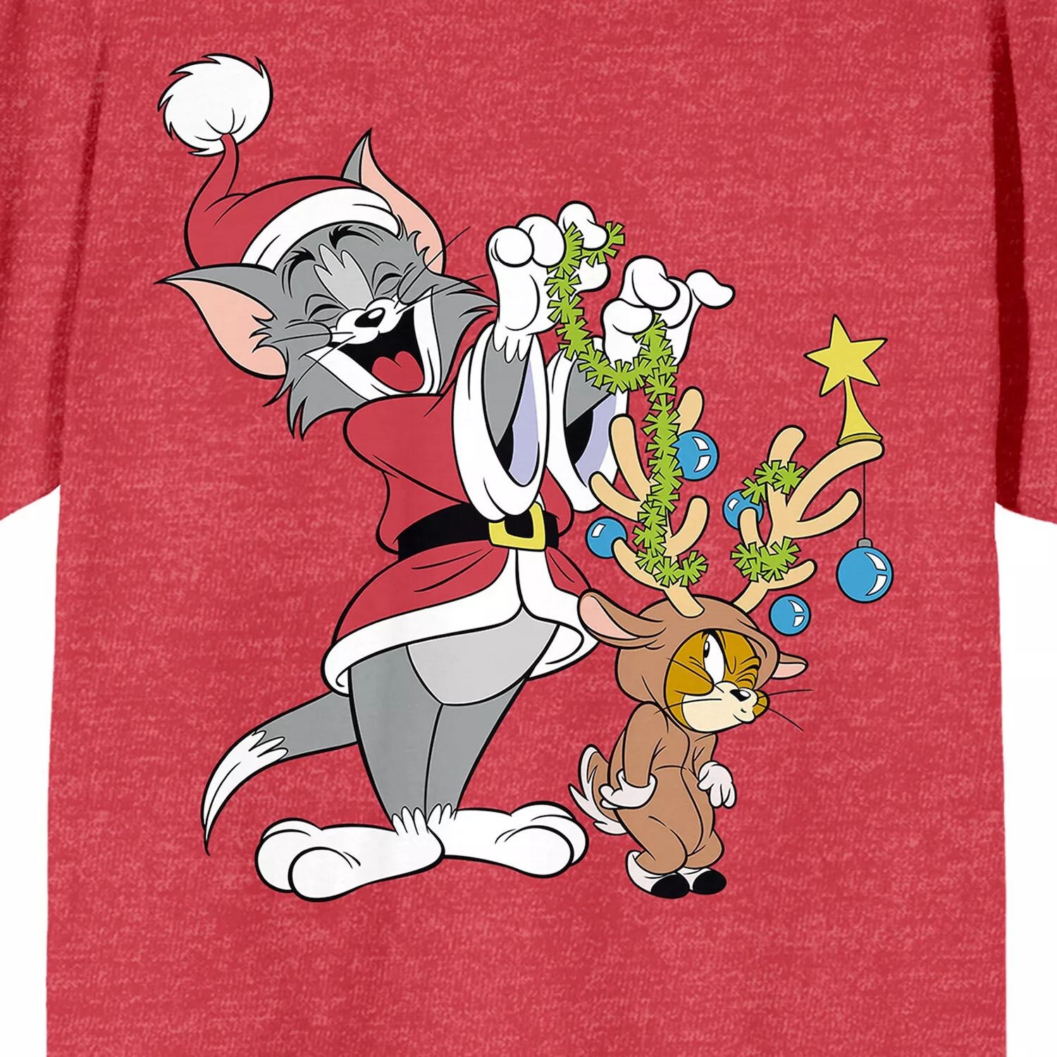 Футболка с рисунком Tom & Jerry Santa Tom для юниоров Licensed Character
Футболка с рисунком Tom & Jerry Santa Tom для юниоров Licensed Character