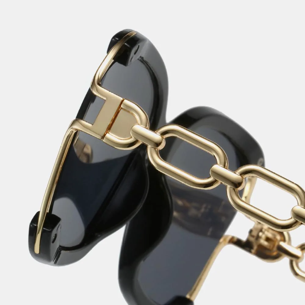 Женские солнцезащитные очки с цепочкой и выемками на дужках, роскошные, модные, для активного отдыха, с градиентным цветом, зеркальные, UV400 MUTYNE, C5red
Женские солнцезащитные очки с цепочкой и выемками на дужках, роскошные, модные, для активного отдыха, с градиентным цветом, зеркальные, UV400 MUTYNE, C5red