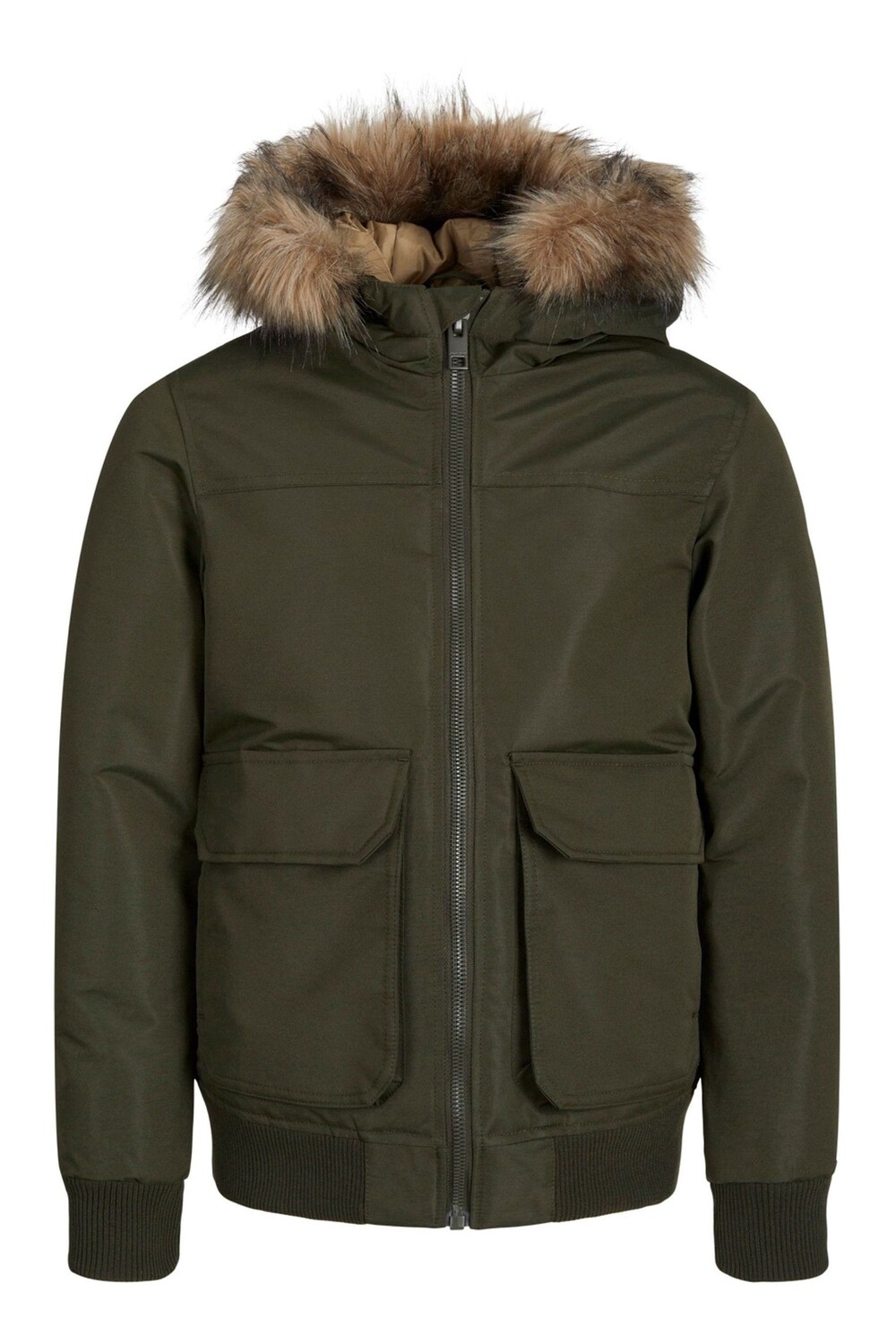 Куртка бомбер со съемной меховой отделкой Jack & Jones Junior, зеленый
Куртка бомбер со съемной меховой отделкой Jack & Jones Junior, зеленый