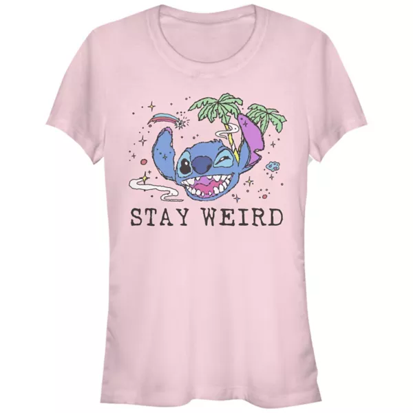 Футболка для девочек Lilo & Stitch с принтом «Будь странным» и Стичем Disney, цвет light pink
Футболка для девочек Lilo & Stitch с принтом «Будь странным» и Стичем Disney, цвет light pink