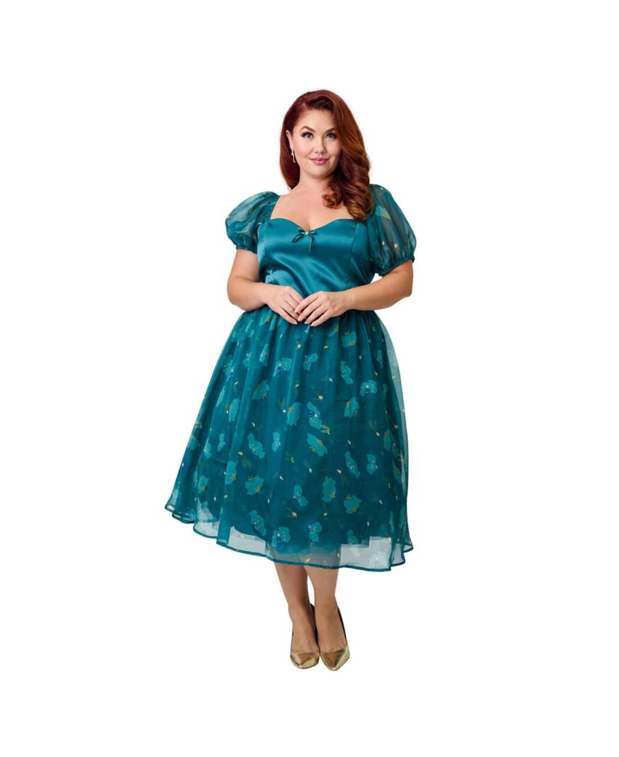 Платье-трапеция большого размера Light Up Dream Glow Unique Vintage, Teal light up
Платье-трапеция большого размера Light Up Dream Glow Unique Vintage, Teal light up