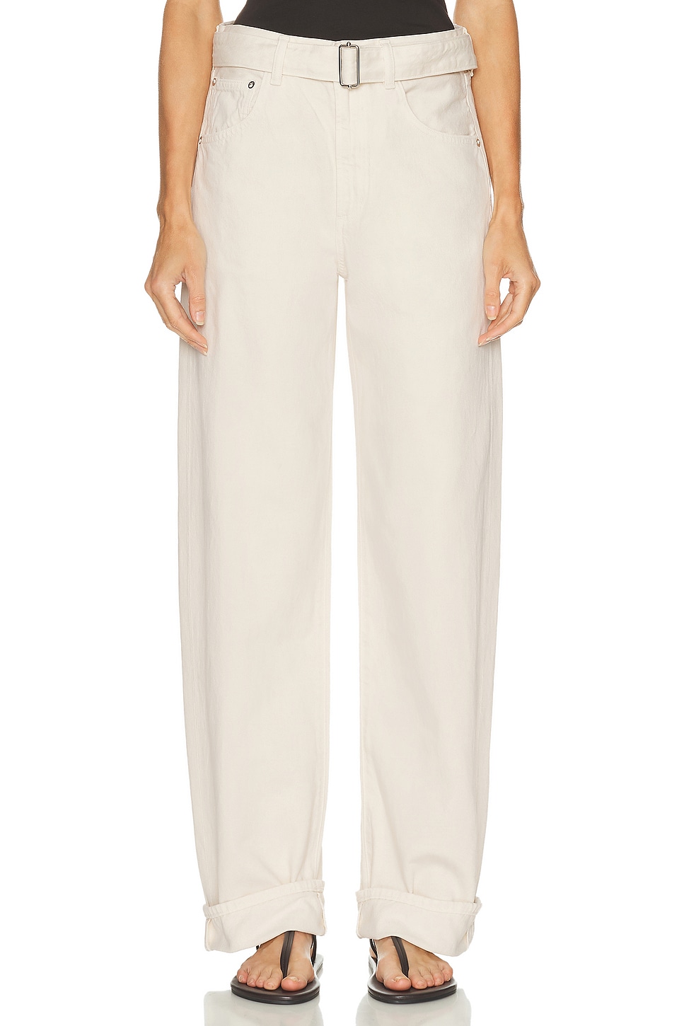 Суженные брюки с манжетами Agolde, Brown Rice
Суженные брюки с манжетами Agolde, Brown Rice