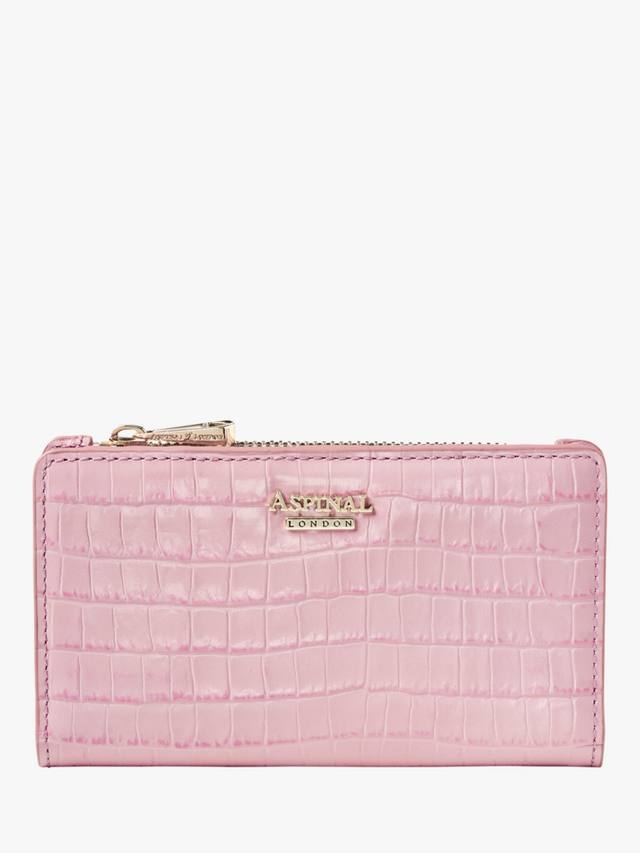 Кошелёк для монет и карт Mayfair Patent Croc Aspinal of London, Lilac
Кошелёк для монет и карт Mayfair Patent Croc Aspinal of London, Lilac