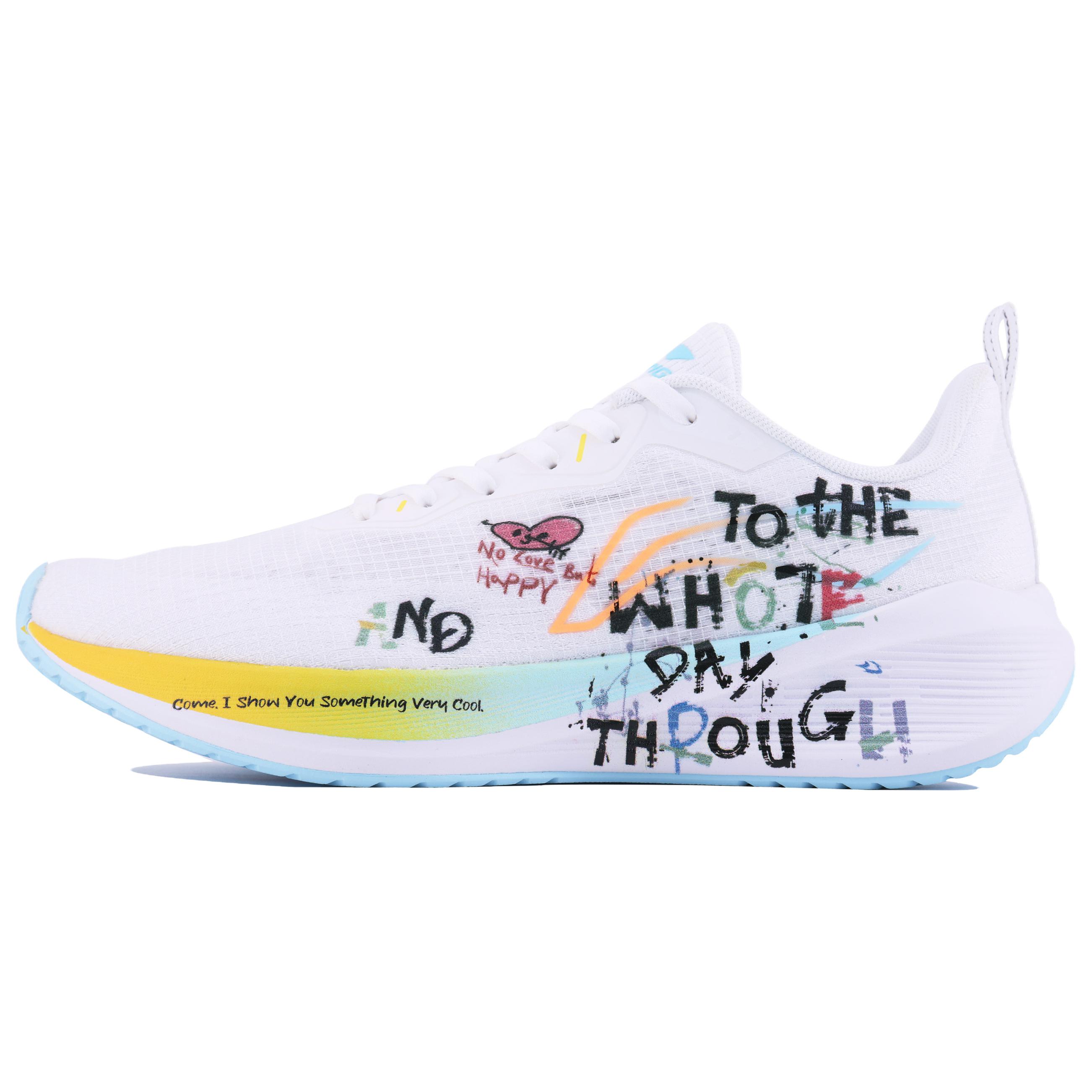 LINING Кроссовки для бега Wuyue с амортизацией, противоскользящие и износостойкие, низкие, мужские, белые, оранжево-желтые
LINING Кроссовки для бега Wuyue с амортизацией, противоскользящие и износостойкие, низкие, мужские, белые, оранжево-желтые