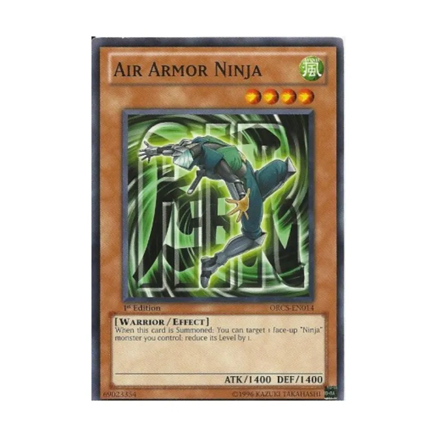 CCG Ниндзя в воздушной броне (обычный), Yu-Gi-Oh - Order of Chaos - Singles 
CCG Ниндзя в воздушной броне (обычный), Yu-Gi-Oh - Order of Chaos - Singles