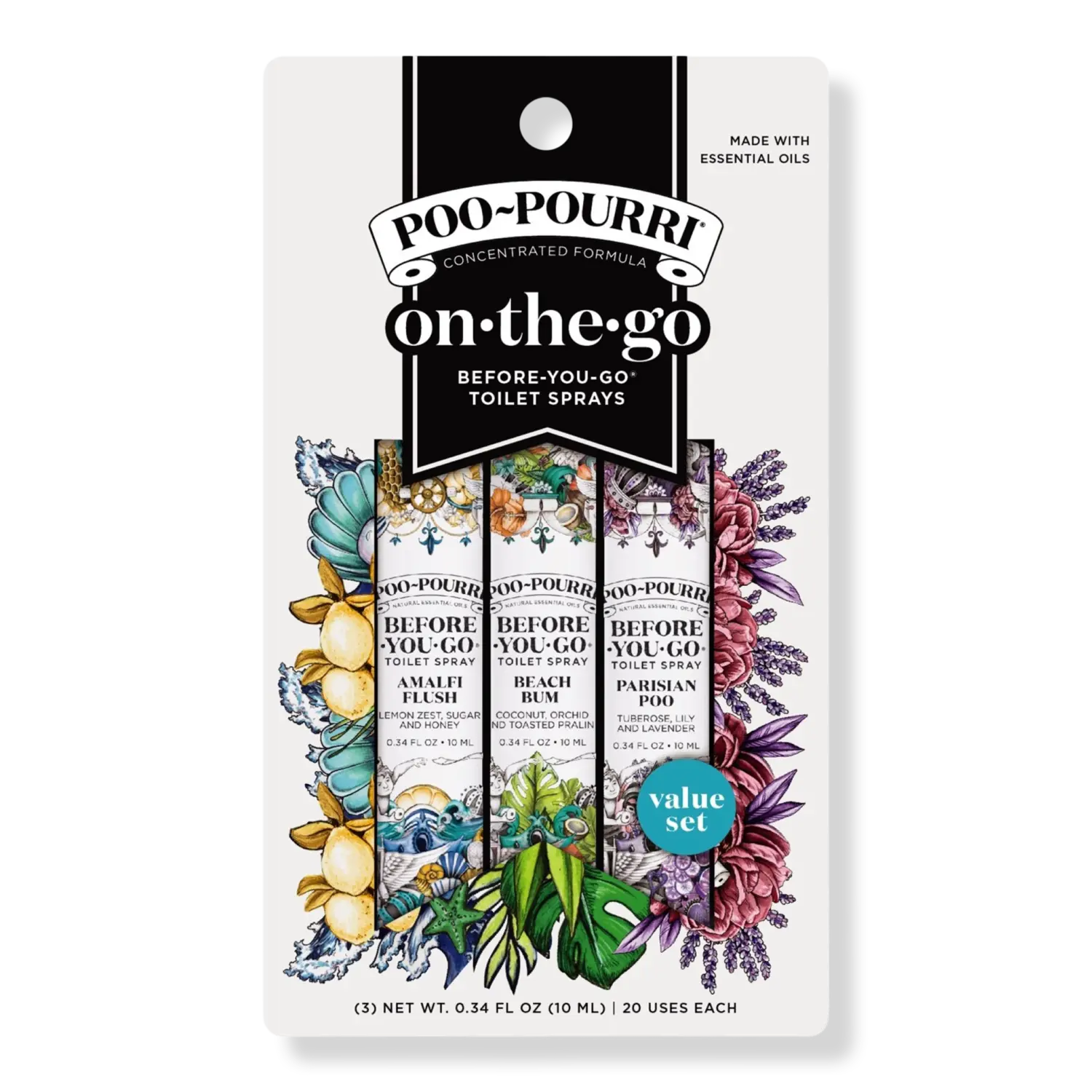 Дезодорант Wanderlust On-The-Go 3 Pack Before-You-Go Toilet Spray Travel Size Set Poo~Pourri
Дезодорант Wanderlust On-The-Go 3 Pack Before-You-Go Toilet Spray Travel Size Set Poo~Pourri
