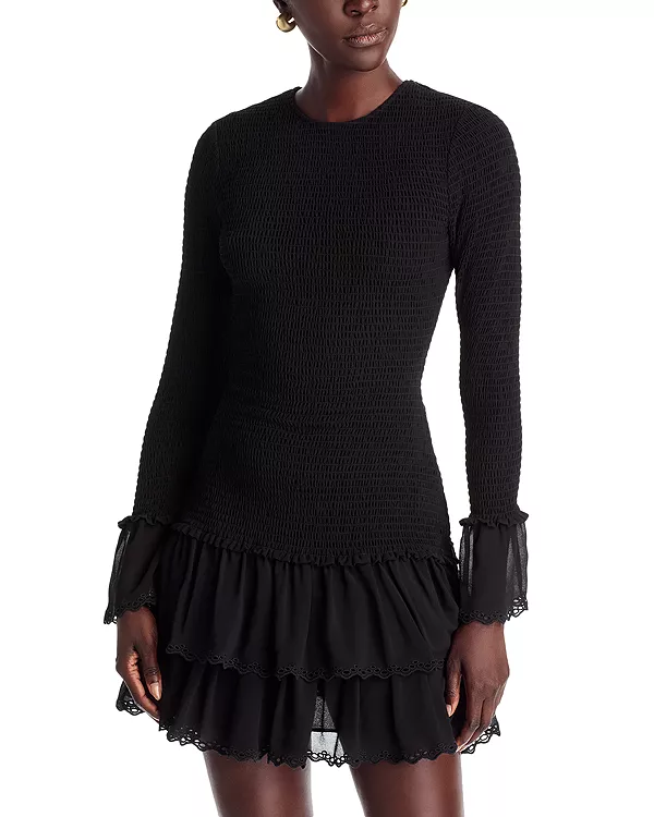 Мини-Платье со сборками Michael Kors, черный
Мини-Платье со сборками Michael Kors, черный