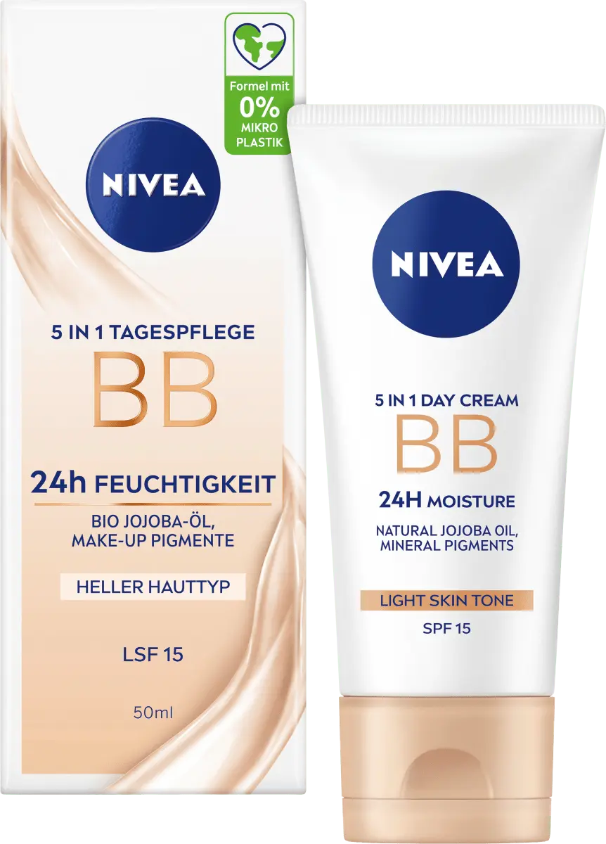 BB Cream Essentials 5в1 для светлого типа кожи SPF 15 500мл NIVEA, Белый, BB Cream Essentials 5в1 для светлого типа кожи SPF 15 500мл NIVEA
BB Cream Essentials 5в1 для светлого типа кожи SPF 15 500мл NIVEA, Белый, BB Cream Essentials 5в1 для светлого типа кожи SPF 15 500мл NIVEA