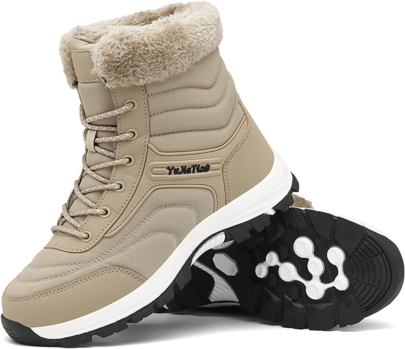 Мужские водонепроницаемые ботинки на шнуровке и без застежки, теплые с полной меховой подкладкой, противоскользящие, с плоской подошвой, походные ботинки до щиколотки для зимних прогулок, альпинизма и работы Faglkak, хаки
Мужские водонепроницаемые ботинки на шнуровке и без застежки, теплые с полной меховой подкладкой, противоскользящие, с плоской подошвой, походные ботинки до щиколотки для зимних прогулок, альпинизма и работы Faglkak, хаки