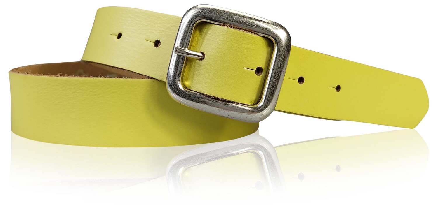 Кожаный ремень FRONHOFER, цвет Lemon
Кожаный ремень FRONHOFER, цвет Lemon