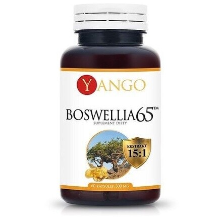 Boswellia 65 капсул - 60 штук Yango
Boswellia 65 капсул - 60 штук Yango