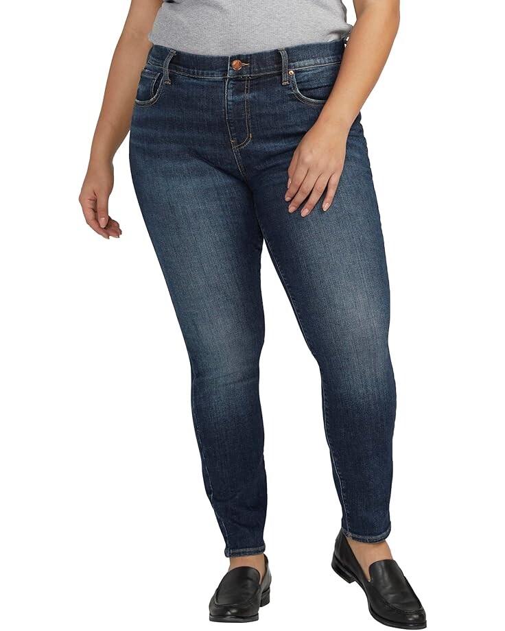 Джинсы Jag Jeans Plus Size Maya Mid-Rise Skinny Leg, цвет Night Flight Blue
Джинсы Jag Jeans Plus Size Maya Mid-Rise Skinny Leg, цвет Night Flight Blue