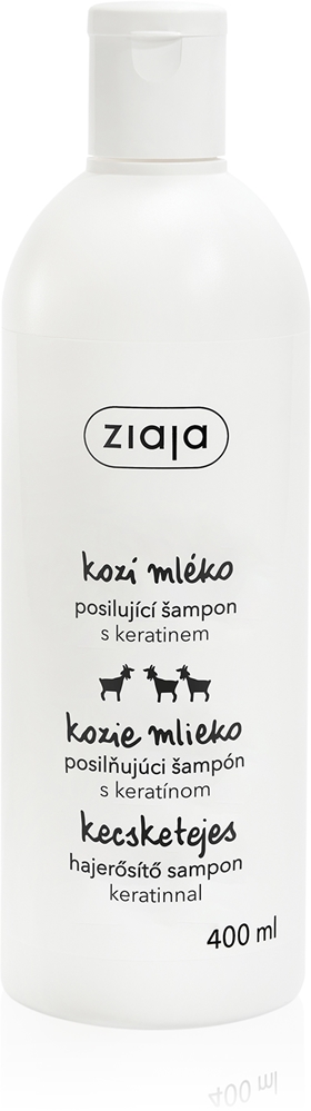Энергетический шампунь с козьим молоком для сухих и поврежденных волос Ziaja, 400 мл
Энергетический шампунь с козьим молоком для сухих и поврежденных волос Ziaja, 400 мл