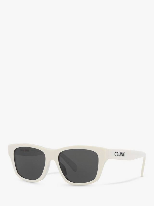 Мужские прямоугольные солнцезащитные очки cl40249u Celine, цвет White/Grey
Мужские прямоугольные солнцезащитные очки cl40249u Celine, цвет White/Grey