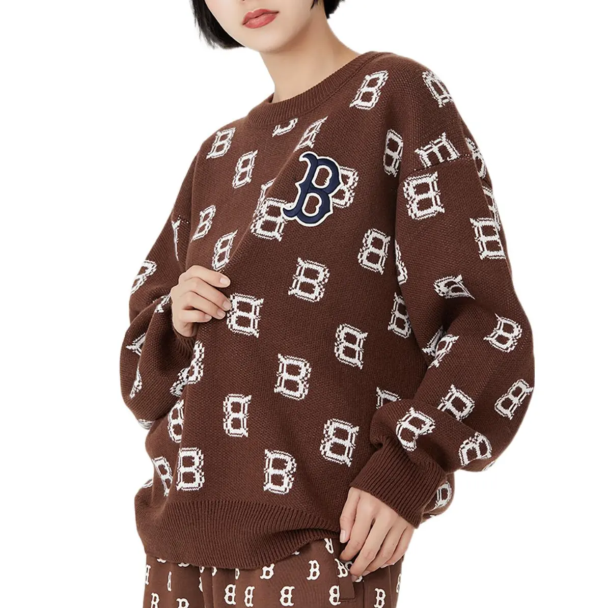 Свитер унисекс темно-коричневый MLB
Свитер унисекс темно-коричневый MLB