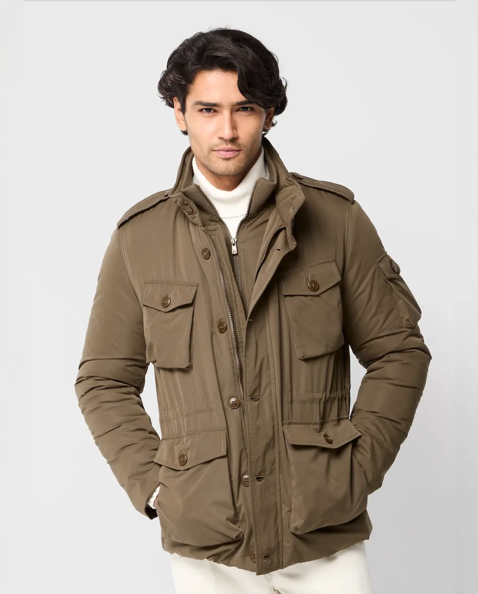 Мужская парка с пятью карманами и поясом Pertegaz, светло-коричневый
Мужская парка с пятью карманами и поясом Pertegaz, светло-коричневый