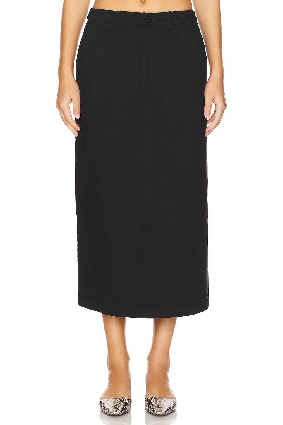 Юбка из твила dara Lna, черный 
Юбка из твила dara Lna, черный