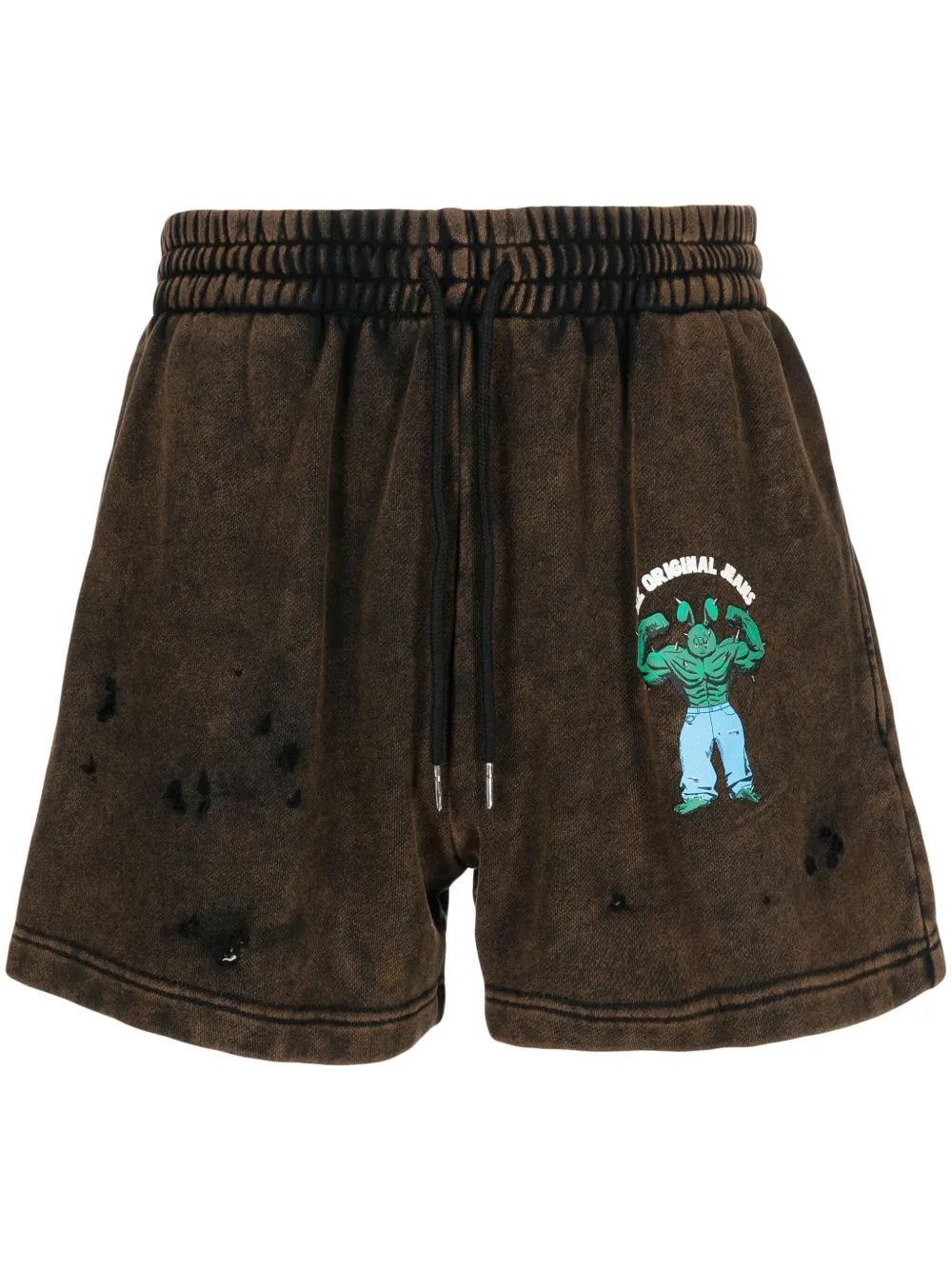 Шорты NZ Original с эффектом потертости Natasha Zinko, коричневый
Шорты NZ Original с эффектом потертости Natasha Zinko, коричневый