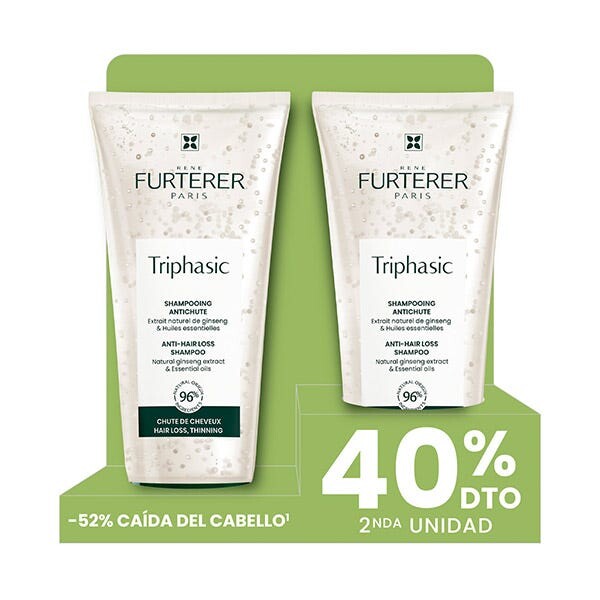 Трехфазный стимулирующий шампунь 2 шт René Furterer
Трехфазный стимулирующий шампунь 2 шт René Furterer