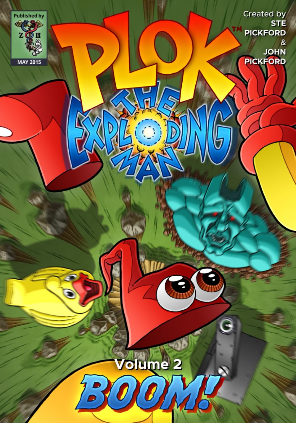 Plok The Exploding Man: Volume 2: Boom! (Plok The Exploding Man, The Comic Strip) (Independently published)
Plok The Exploding Man: Volume 2: Boom! (Plok The Exploding Man, The Comic Strip) (Independently published)