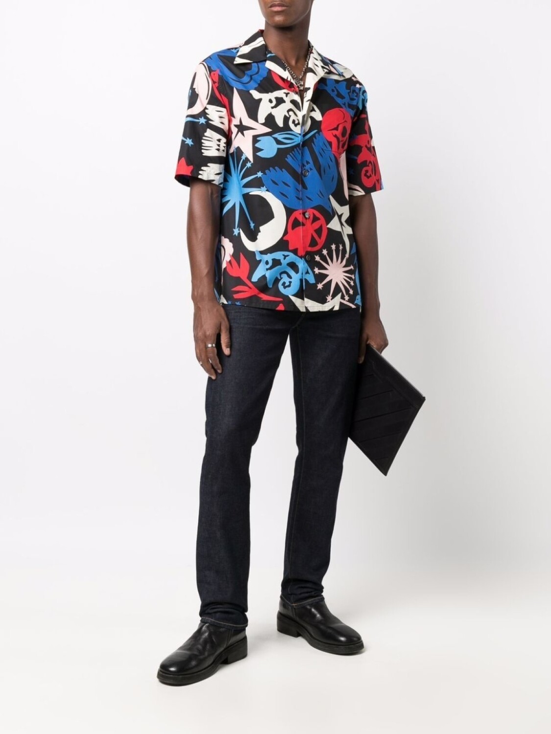Alexander McQueen рубашка с принтом граффити и короткими рукавами, черный
Alexander McQueen рубашка с принтом граффити и короткими рукавами, черный