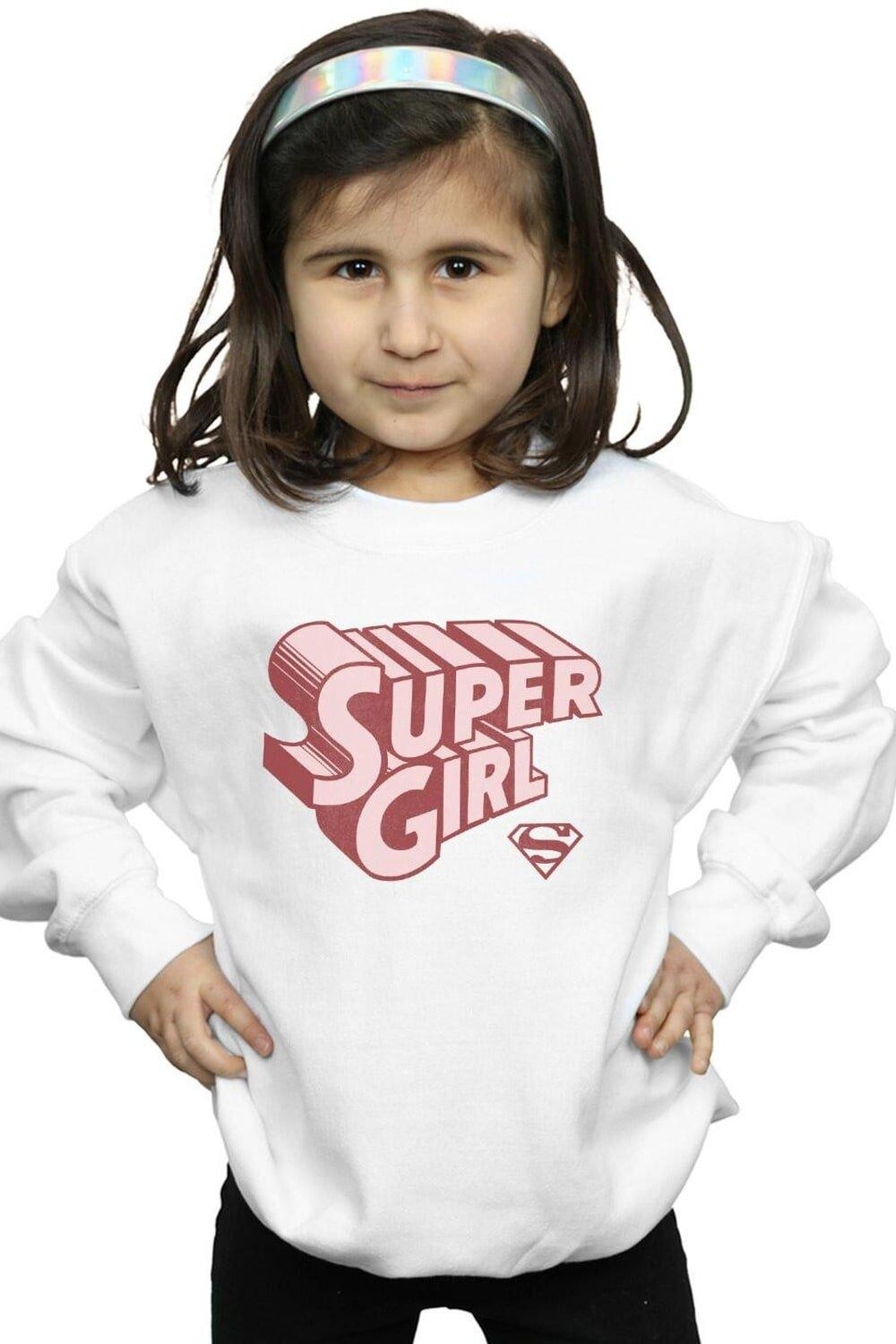 Толстовка с логотипом Supergirl в стиле ретро DC Comics, белый
Толстовка с логотипом Supergirl в стиле ретро DC Comics, белый