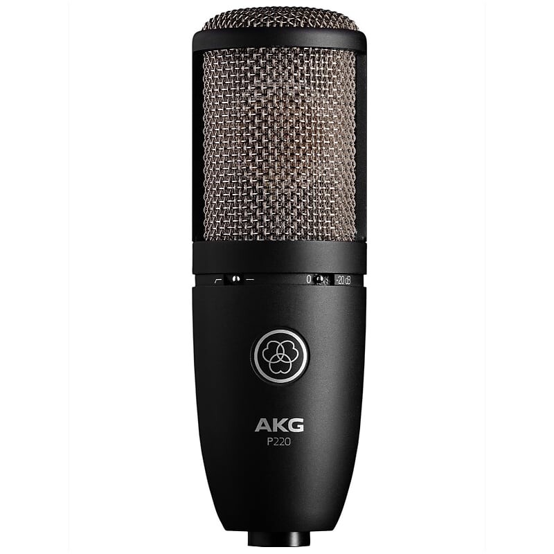 Конденсаторный микрофон AKG P220 Large Diaphragm Cardioid Condenser Microphone
Конденсаторный микрофон AKG P220 Large Diaphragm Cardioid Condenser Microphone