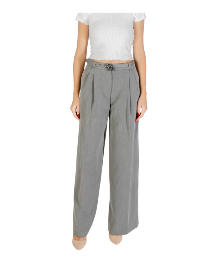 Широкие брюки-палаццо со складками Liu Jo, серый
Широкие брюки-палаццо со складками Liu Jo, серый