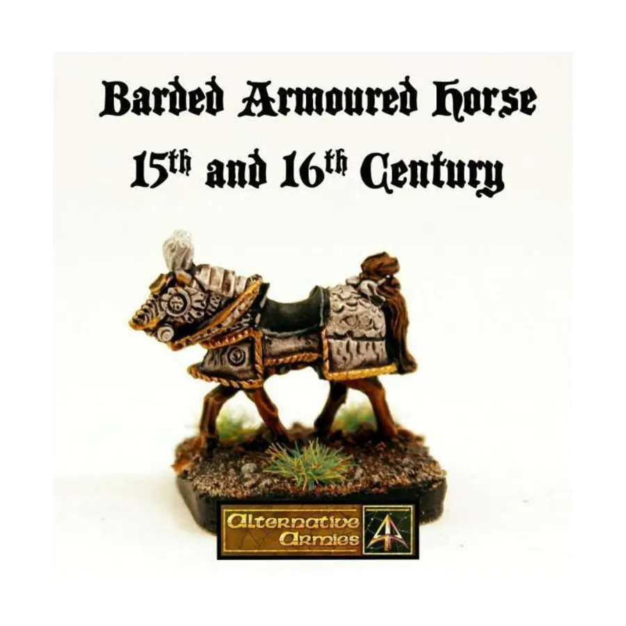 Бронированные бронированные лошади, 15-16 века., Altuos Historical Miniatures - Late 15th Century (15mm)
Бронированные бронированные лошади, 15-16 века., Altuos Historical Miniatures - Late 15th Century (15mm)