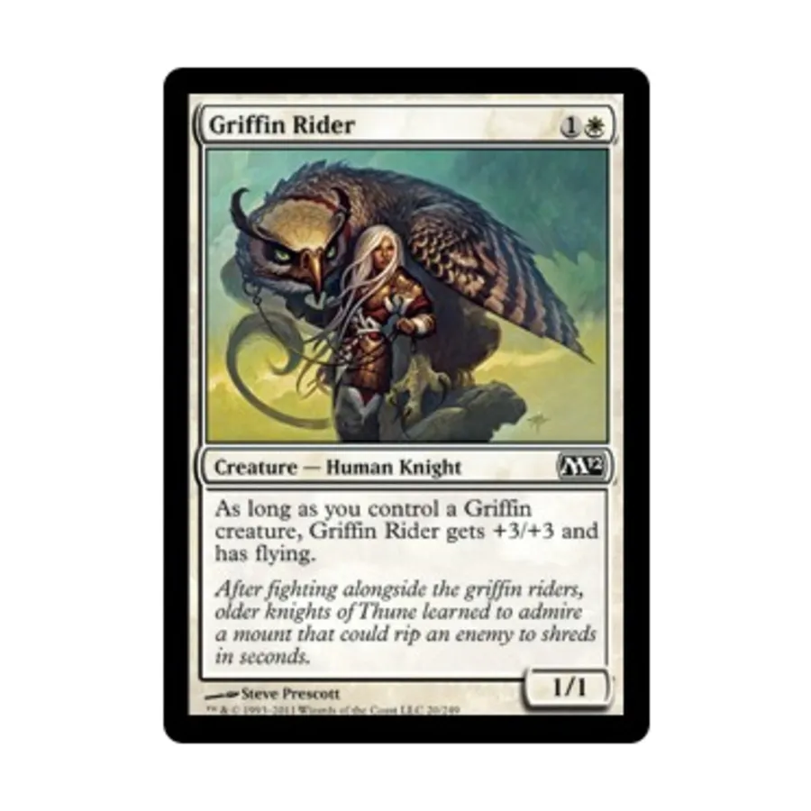 CCG Грифон Райдер (C) (Рольга), MTG - Magic 2012
CCG Грифон Райдер (C) (Рольга), MTG - Magic 2012