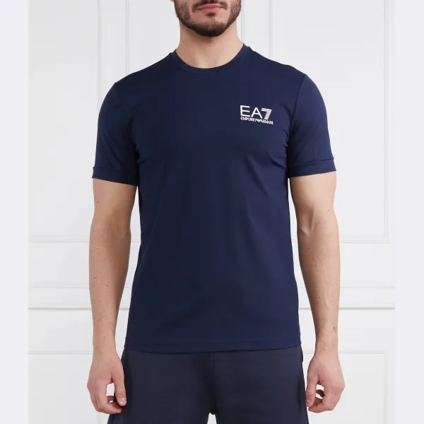 Футболка стандартного кроя Ea7, синий
Футболка стандартного кроя Ea7, синий
