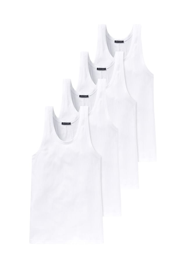 Майка/Топ 4 шт. в упаковке хлопковые основы аутентичные Schiesser, белый
Майка/Топ 4 шт. в упаковке хлопковые основы аутентичные Schiesser, белый