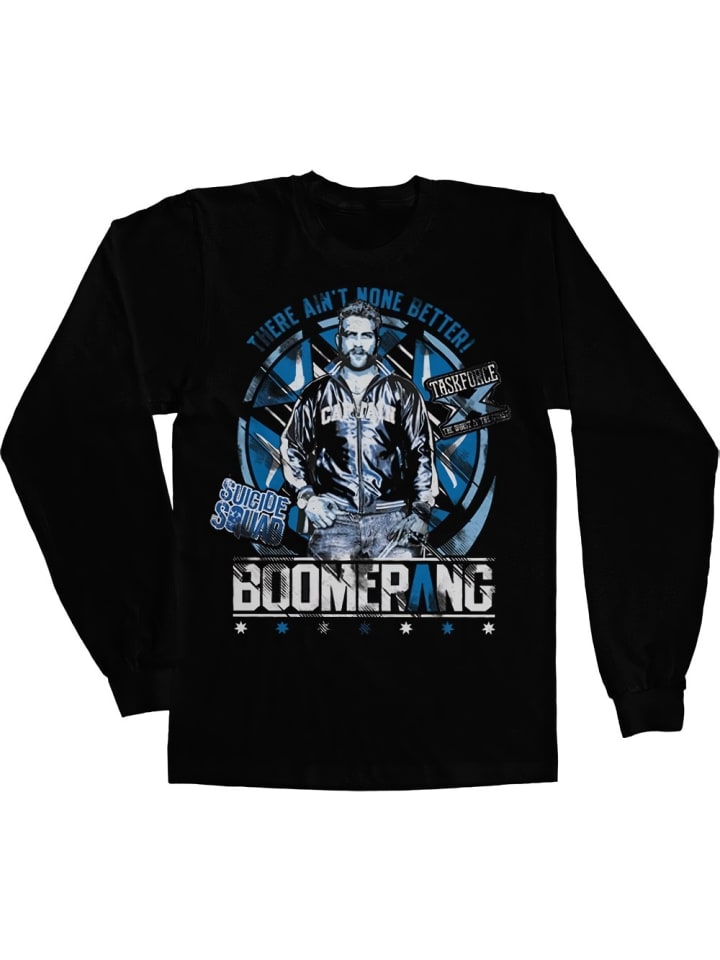 Рубашка с длинным рукавом DC Suicide Squad, черный
Рубашка с длинным рукавом DC Suicide Squad, черный