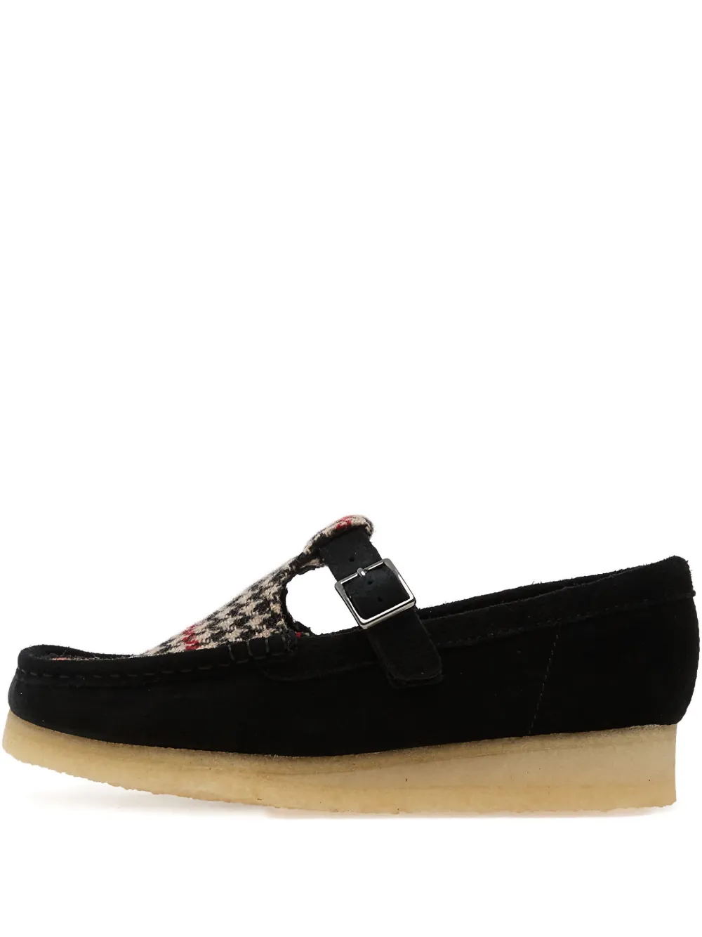 Кроссовки Wallabee в ломаную клетку Clarks Originals, черный
Кроссовки Wallabee в ломаную клетку Clarks Originals, черный
