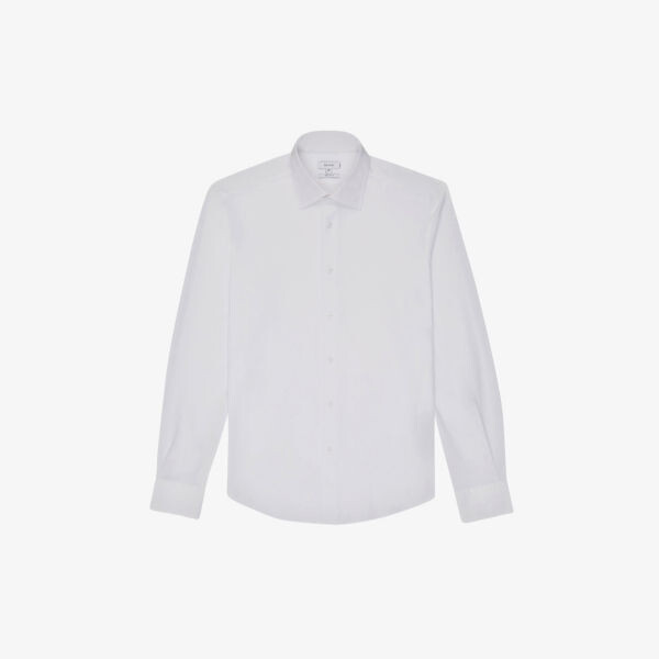 Рубашка Voyager классического кроя из эластичной ткани Reiss, белый
Рубашка Voyager классического кроя из эластичной ткани Reiss, белый